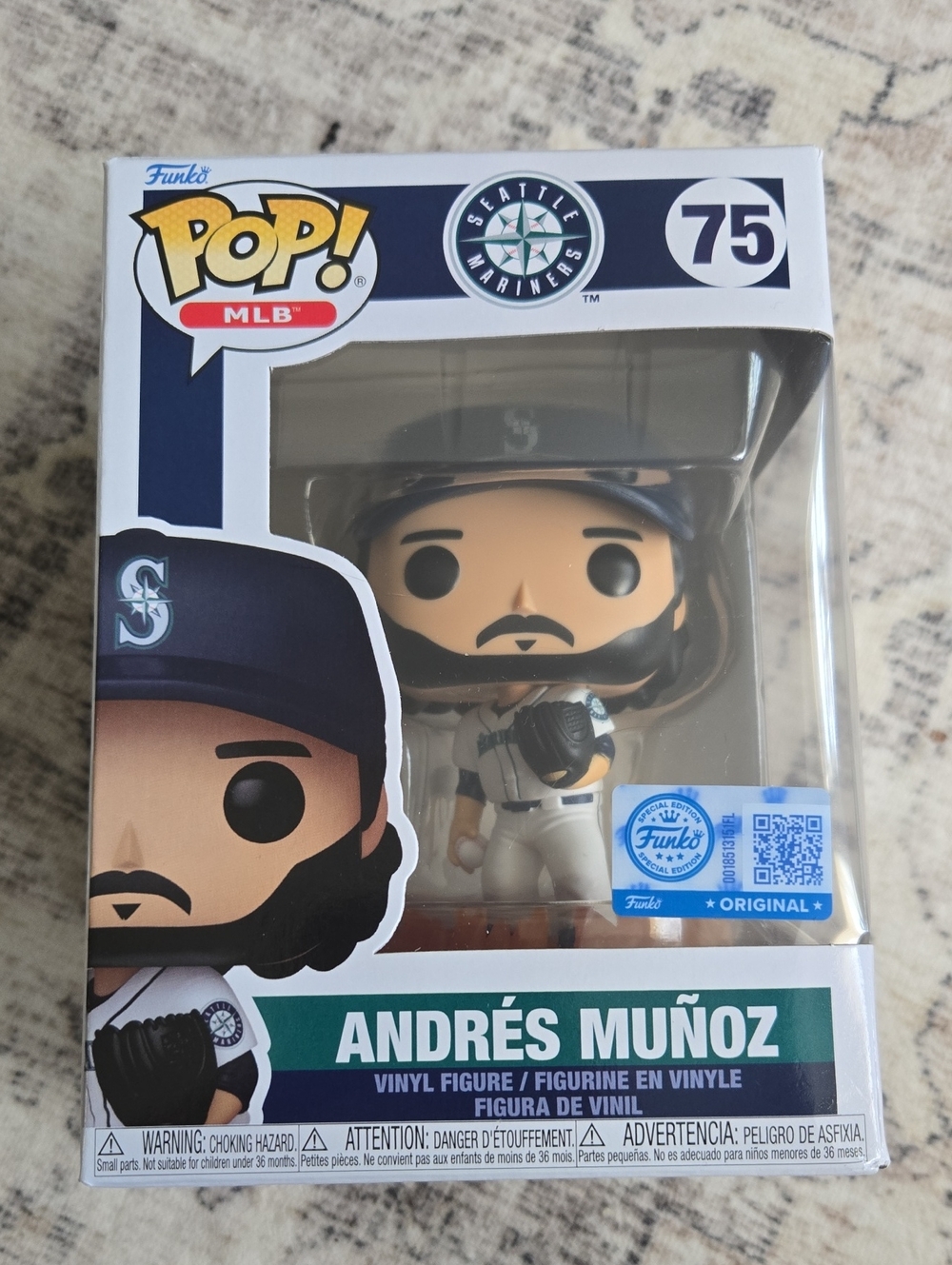 Seattle Mariners Funko Pop! Andrés Muñoz